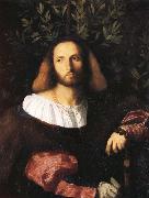 Palma Vecchio Portrait of a Poet oil painting artist